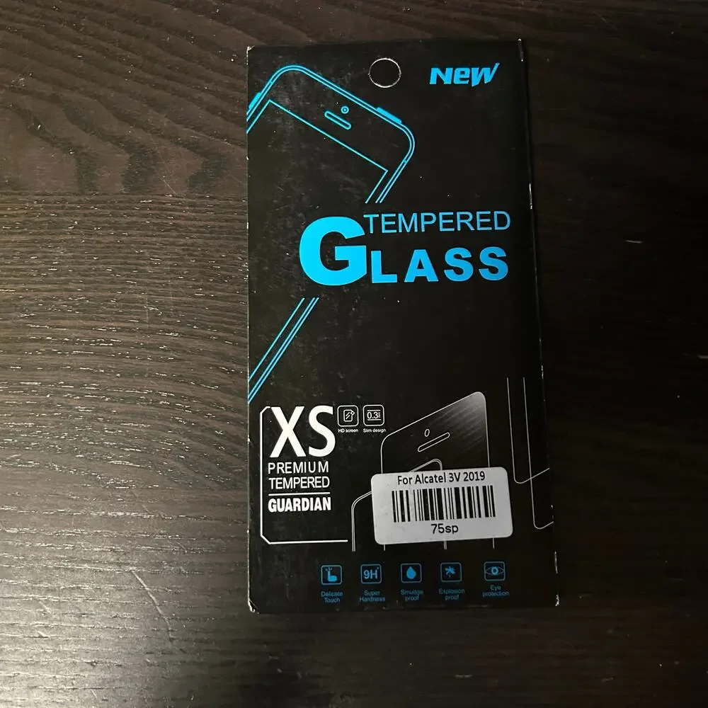 New Alcatel 3V 2019 XS Guardian Tempered Glass Phone Screen Protector